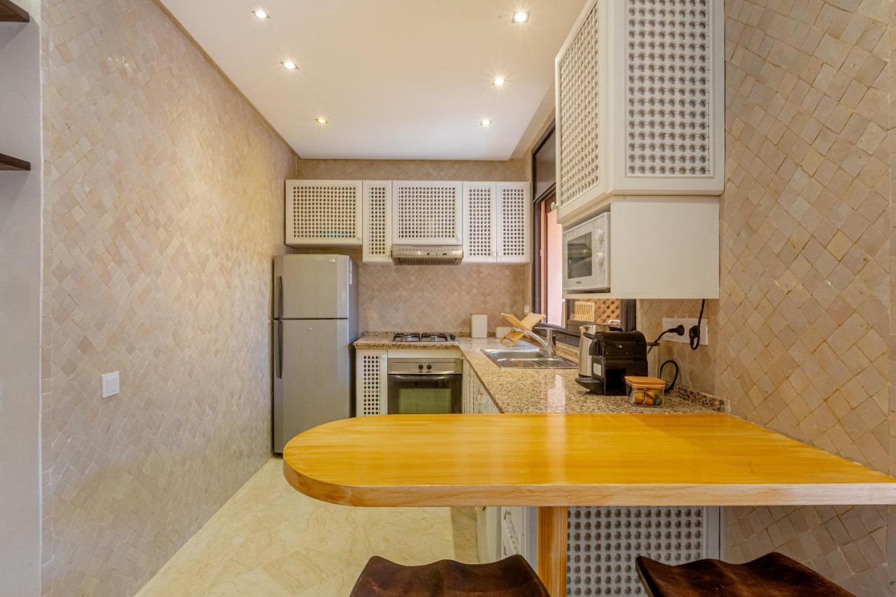 Le Palmier - Appartement Authentique A Gueliz Marakeş Dış mekan fotoğraf